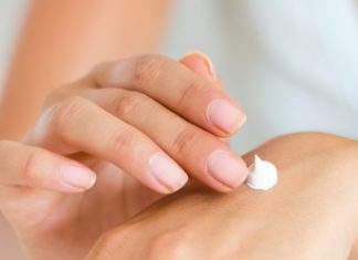 Ringworm: Symptoms, Prevention, and Cure A lady applying body lotion