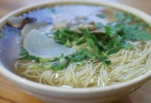 10 Health Benefits of Bone Broth A bowl of noodles, vegetables, with bone broth