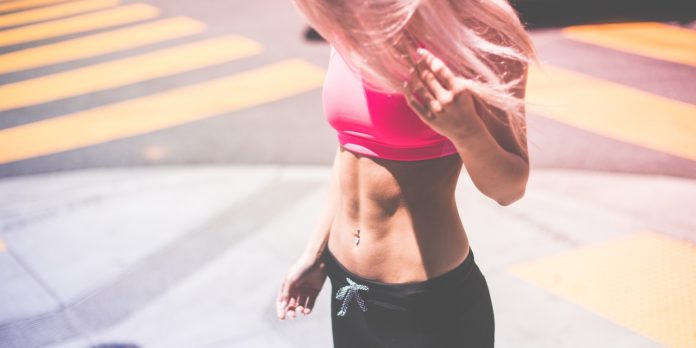flat tummy abs