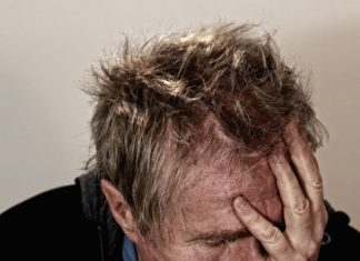 Different Types of Dementia unhealthy looking man