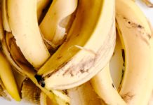 Don’t Throw Out Those Banana Peels Just Yet yellow banana
