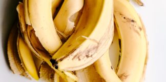 Don’t Throw Out Those Banana Peels Just Yet yellow banana