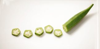 Ridge Gourd and its Benefits peeled okra