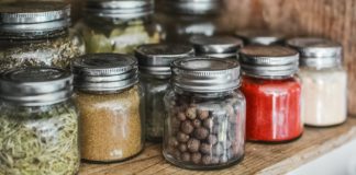 Remarkable Health Benefits of Spices and Herb herbs in bottles